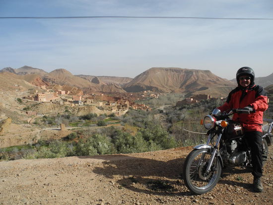 Am Nachmittag fahren wir noch in die George du Dades.