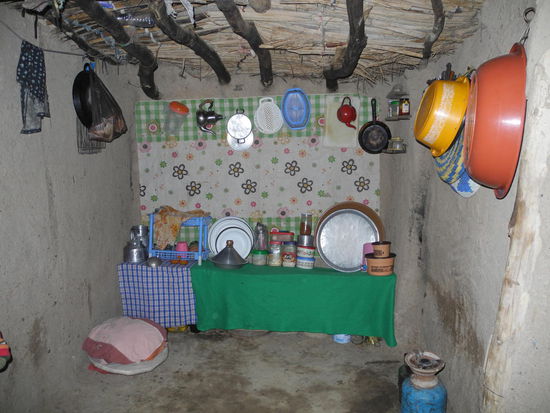 Eine aufgeräumte Berberküche!