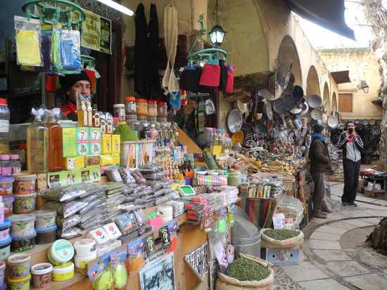 Marokkanische Drogerie.