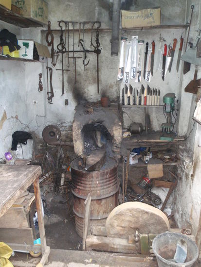 Schmiede und Messerschleiferei.