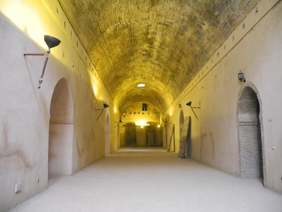 Die Pferdeställe waren gigantisch!