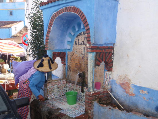 Nicht jeder hat fließendes Wasser zu Hause.