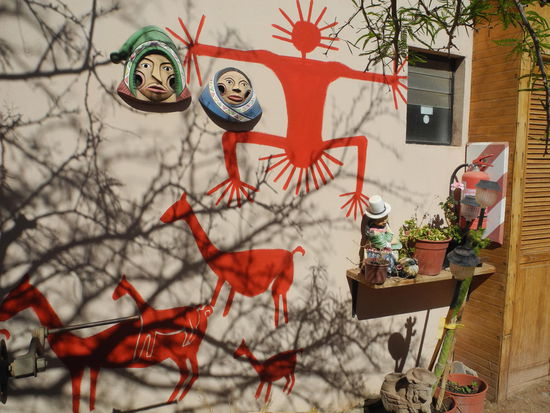Im traditionellen Hostel Candeleria fühlen wir uns wohl.