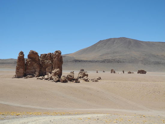 Diese Steingebilde nennen Sie Los Flamencos