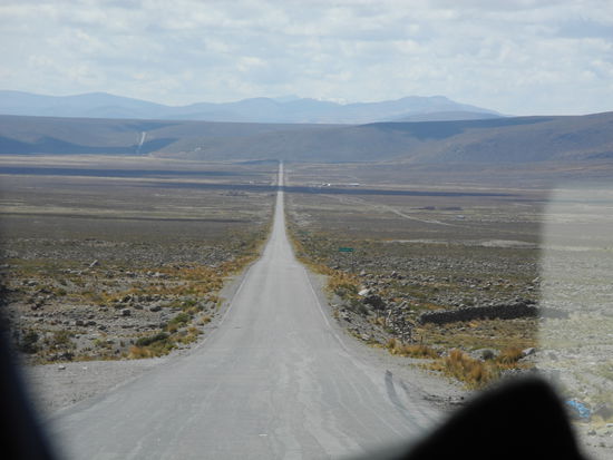 Geradeaus "Soweit das Auge reicht"