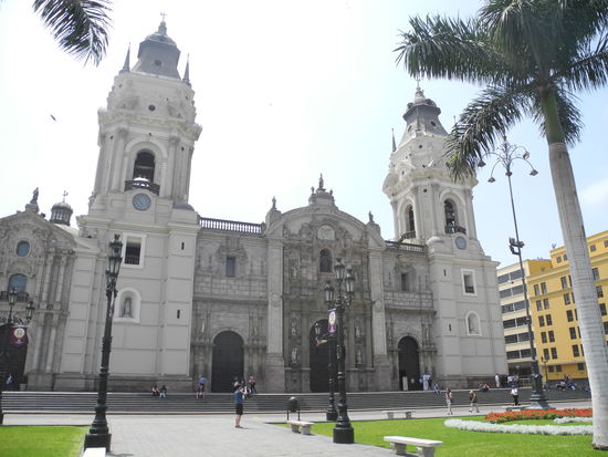 Die Kathedrale von Lima.