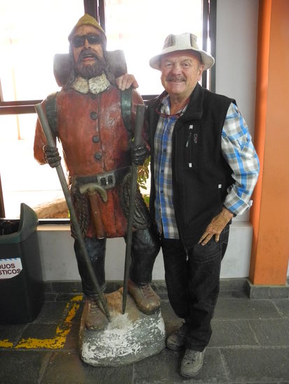 Hier trifft Gerhard seinen alten Freund wieder.