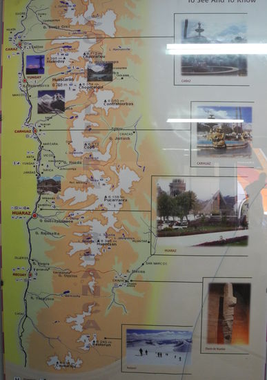 Huaraz und Umgebung.