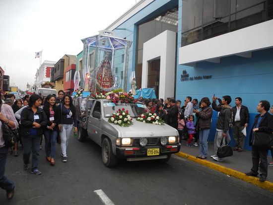 Uns wurde nicht klar, welches Fest heute gefeiert wurde.