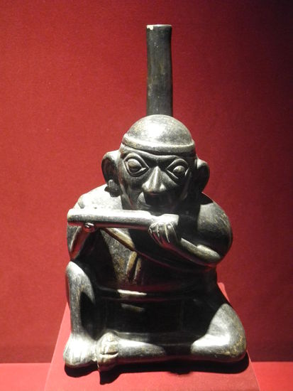 Moche Keramik im Museum von Truchjillo.