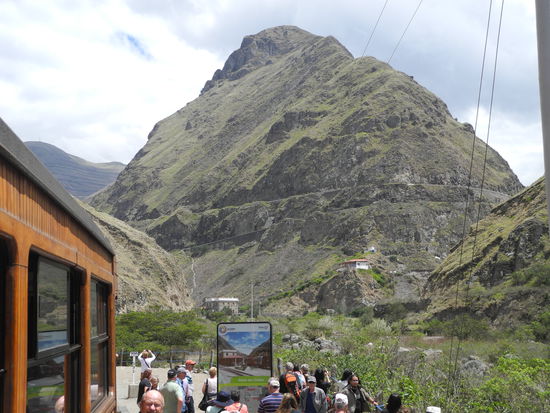 Pause mit Blick zur Teufelsnase.