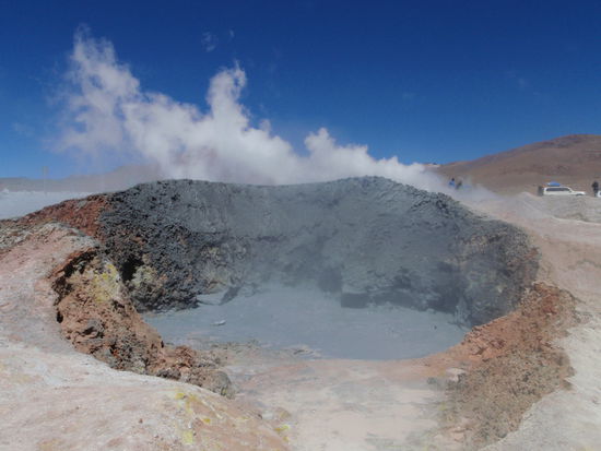 Es dampft, brodelt und kocht.