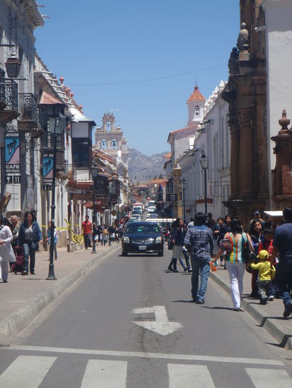 Die Balkone zeugen vom spanischen Einfluss in dieser Stadt.