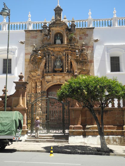 Die Kathedrale Virgen de Guadelpe in Sucre.