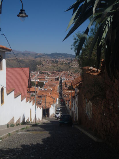 Viele Städte sind hier in Quadraten angelegt, die Straßen sind kerzengerade.