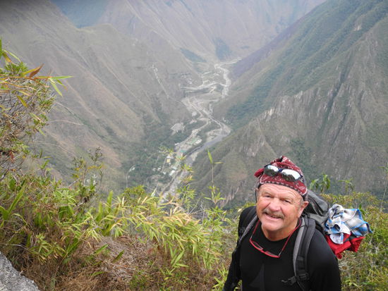 Blick ins Tal des Urubamba.