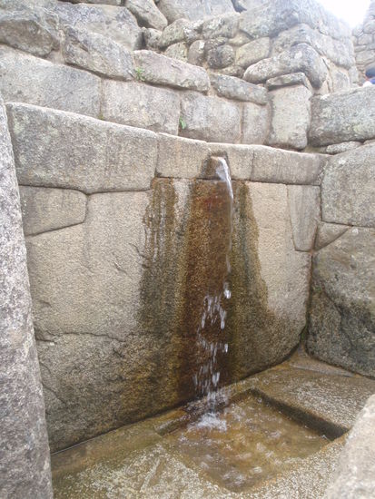 Die Wasserversorgung ist heute noch voll funktionsfähig.