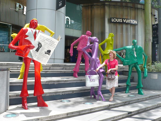 "Ein absolutes Muss" ist das shoppen in der Orchard Road!