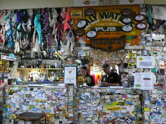 Die Besucher hinterlassen ihre Spuren, manche sogar den BH!