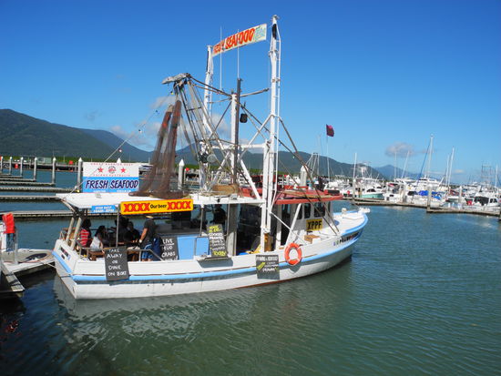 Fisch frisch auf den Tisch wird hier versprochen.
