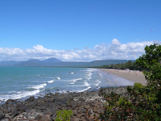 Blick auf die Four Mile Beach.