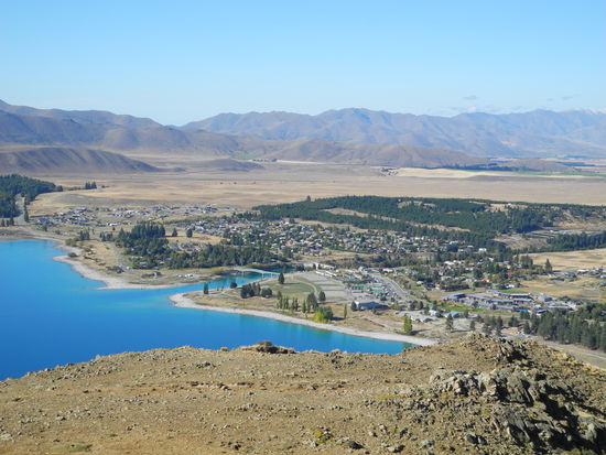 Der Lake Tekapo hat die klarste Luft der Südhalbkugel.