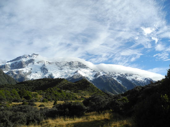 Wir erleben eine fantastische Wolkenstimmung.