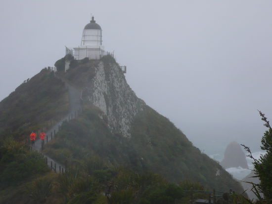 Der Leuchtturm ist noch in Betrieb.