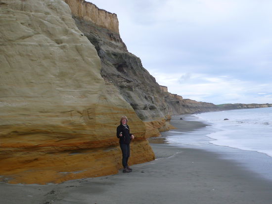 Gemstonebeach, angeblich gibt es hier viele Edelsteine - wer welche findet, darf diese auch mitnehmen.