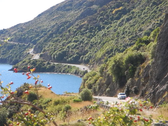 Schöne Bergstrecke.