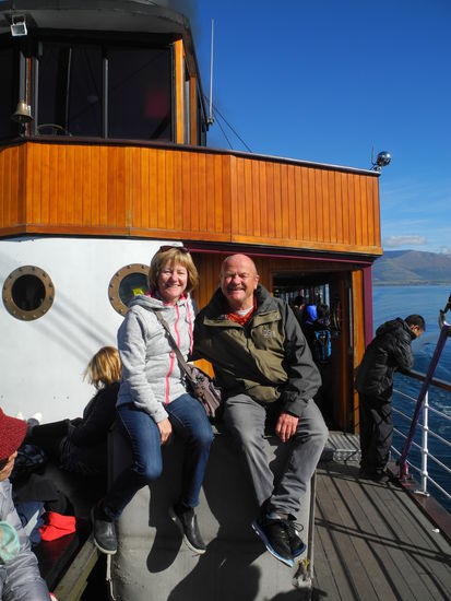 Wir verabschieden uns von Queenstown und fahren weiter in Richtung Gletscher.