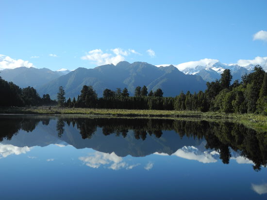 Perfekt - nur am Morgen wenn der See ruhig ist.
