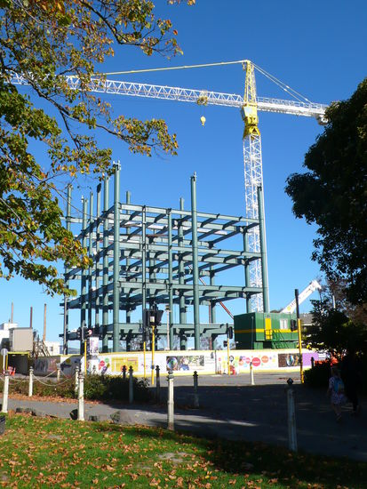 So werden die neuen Häuser gebaut.