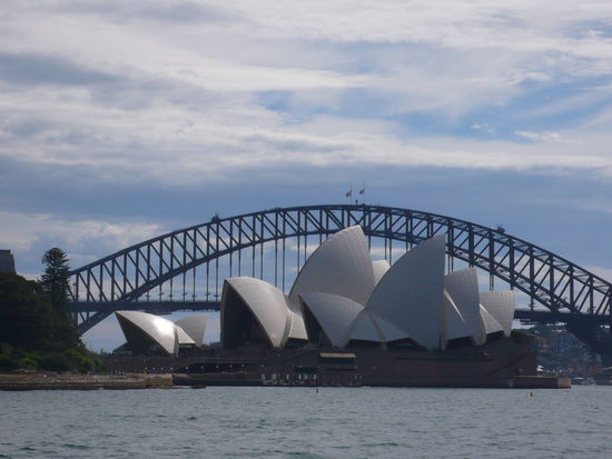 Die beiden Highlights: Opera und Sydney Harbour Bridge.