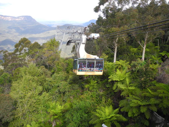 Als Gerhard die Gondel sah, wollte er nicht mehr nach oben laufen.
