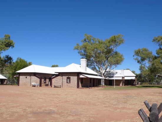 Die Telegraph Station wurde von 1870 - 1872 errichtet.
