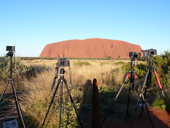 Jeder sucht sich den besten Platz!