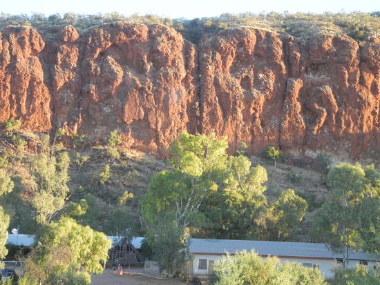 Die Lodge sieht noch fast aus wie früher.