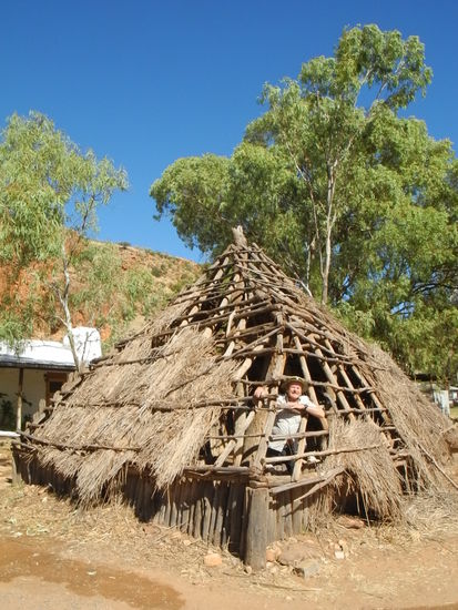 Spuren der Ureinwohner.