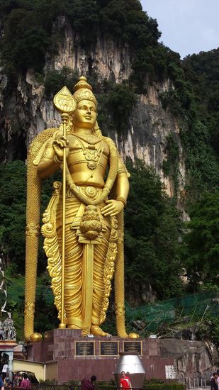 Statue bei den Batu Caves