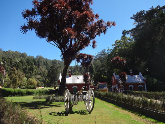 Alter Eingang zum Botanischen Garten in Ooty.