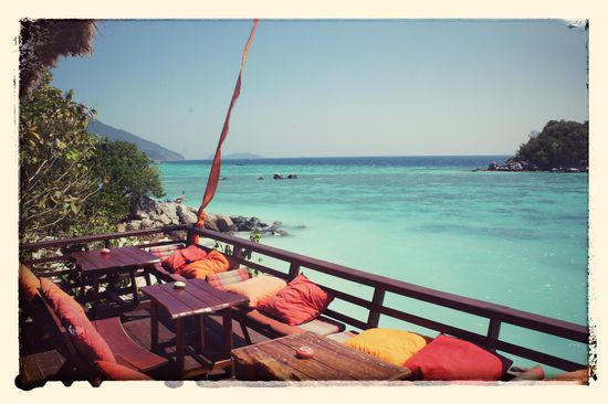 Tausend mal fotografiert, immer wieder geil: Die Restaurantterrasse im Serendipity