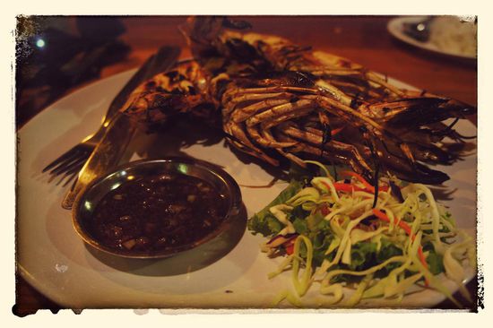 Die größten und leckersten King-Prawns die ich je gegessen habe