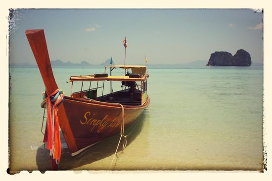 Der Name des Bootes sagt alles: Simply Life