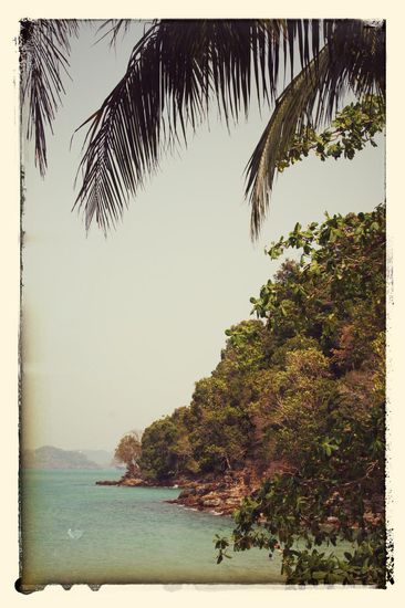 Der kleine verträumte Tengkorak-Strand