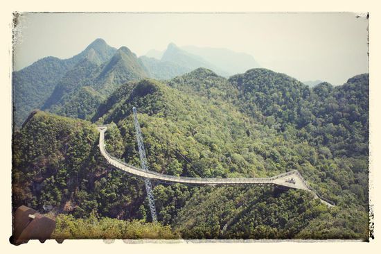 Blick auf die (leider) geschlossene Sky-Bridge