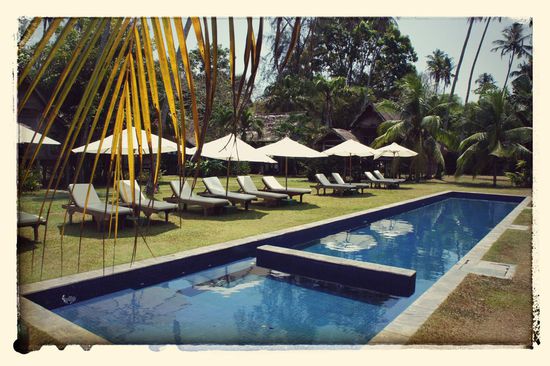 Unser stylischer Pool