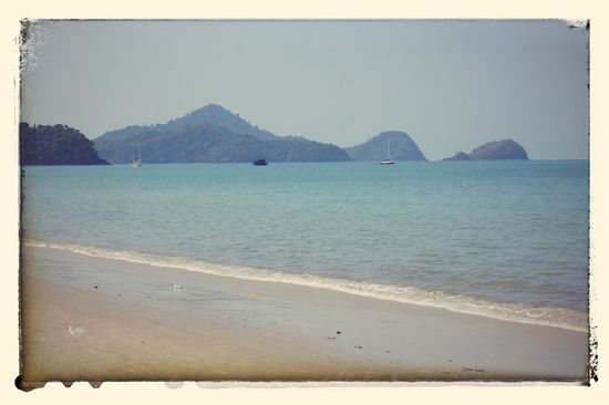 Der menschenleere (und schöne) Pantai Tengah