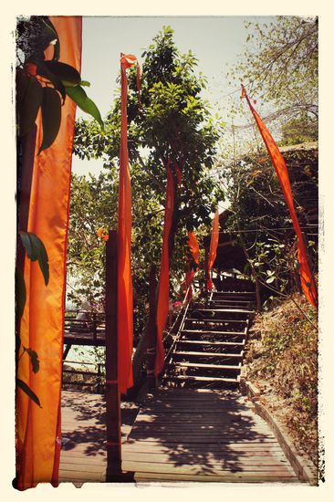 Eingangsbereich zum Restaurant