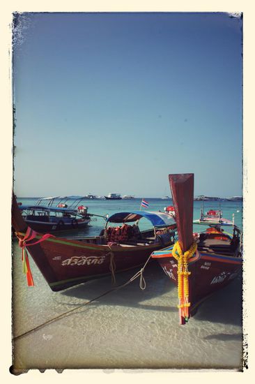 Abfahrt am Pattaya-Beach
